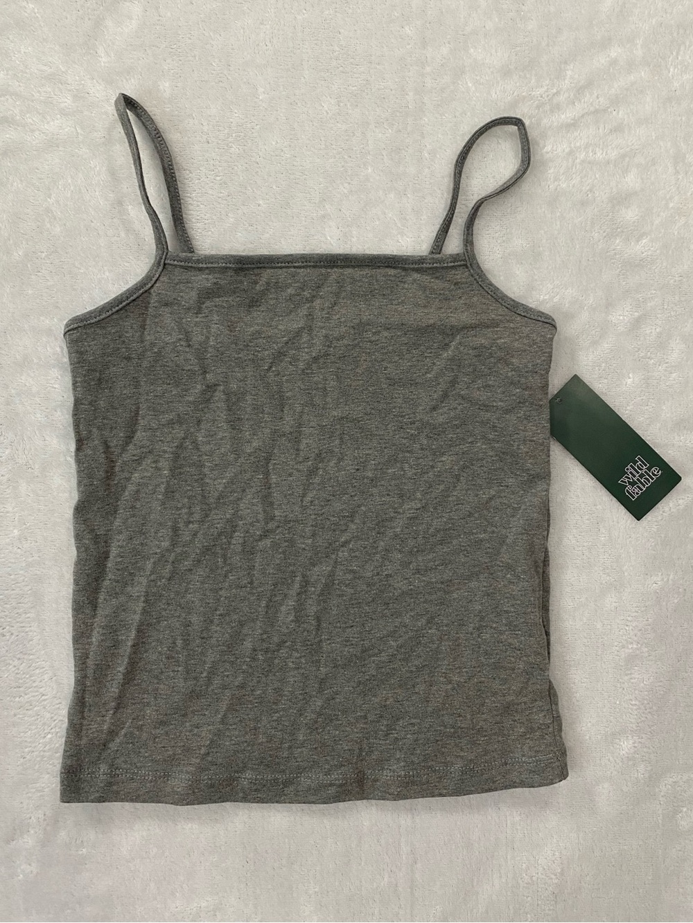 wild fable Gray Cami Tank Top - (XS) NWT